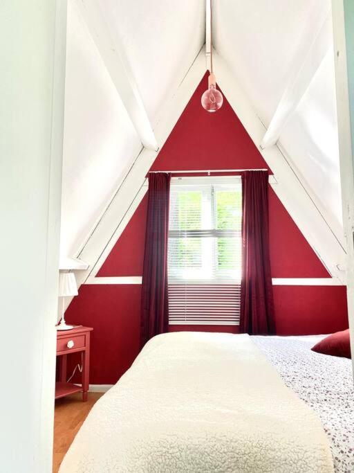 Lichtrijk A- frame Huisje - Zon-Bos-tuin-natuur Durbuy Buitenkant foto