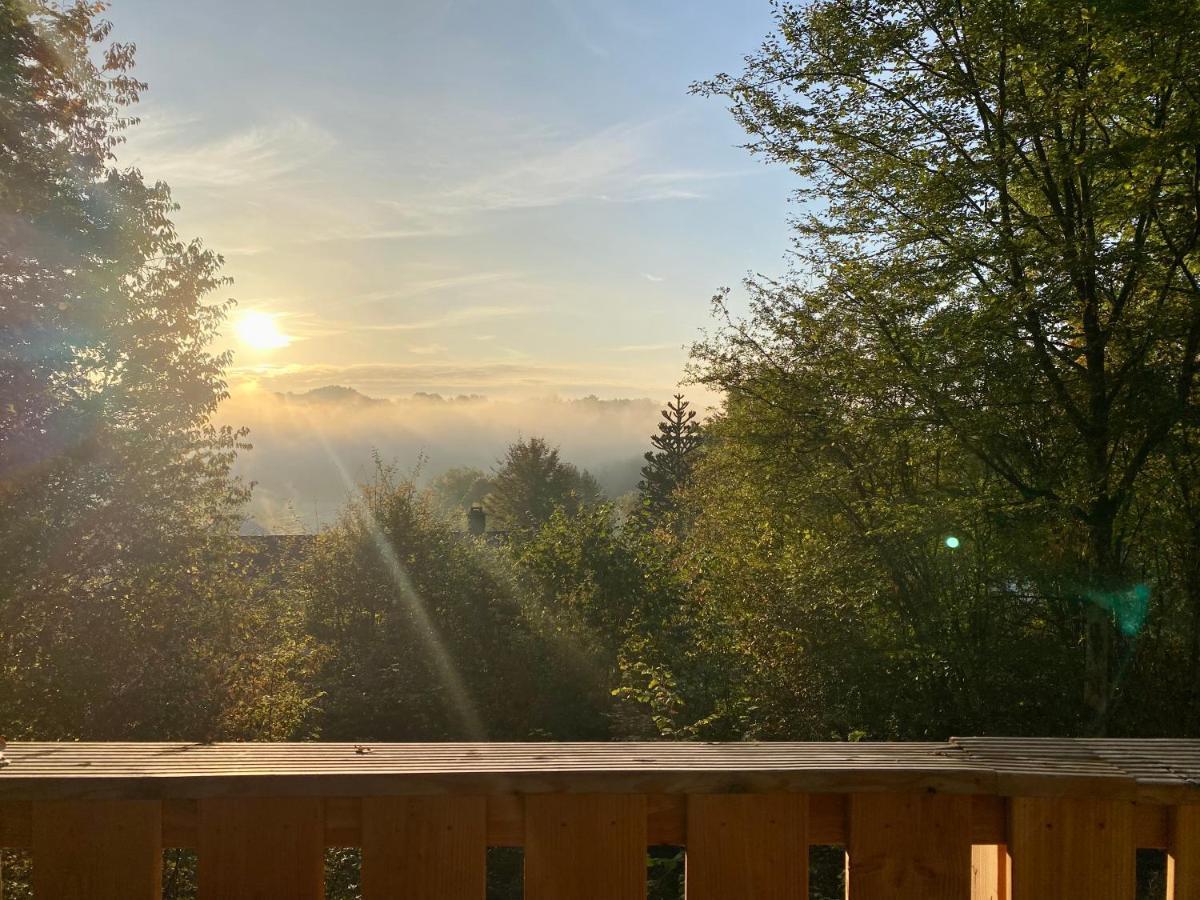 Lichtrijk A- frame Huisje - Zon-Bos-tuin-natuur Durbuy Buitenkant foto